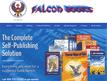 Tablet Screenshot of falcon-books.com